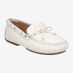 Clarks Art. C Mocc Tie Weiß