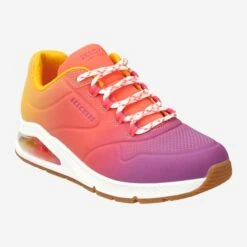 Skechers Art. 155628 PKMT UNO 2 Rot, Kombiniert